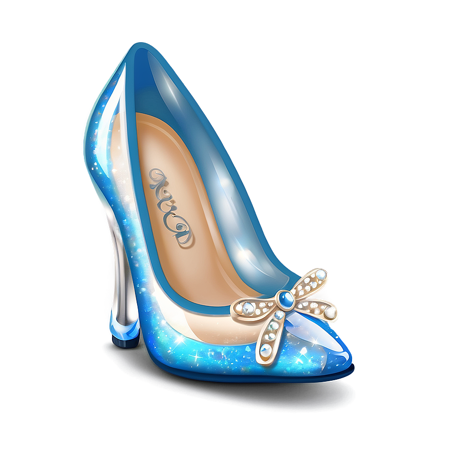 Sparkling Glass Slipper High Resolution Png Jfd PNG Image