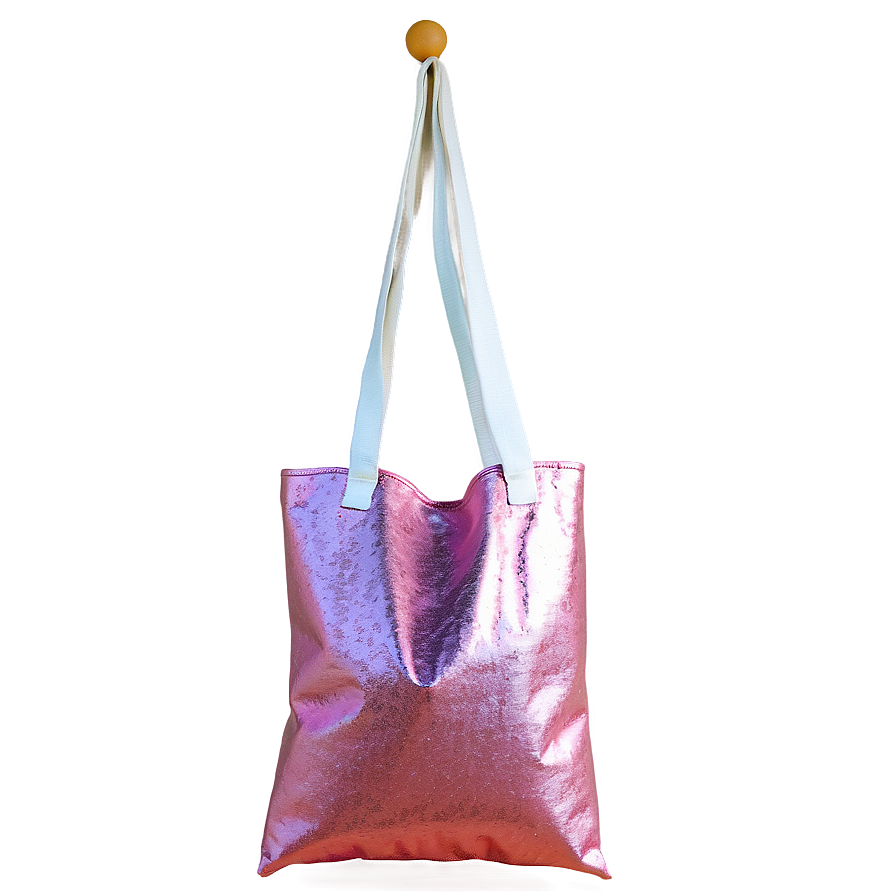 Sparkling Glitter Tote Bag Png 05252024 PNG Image