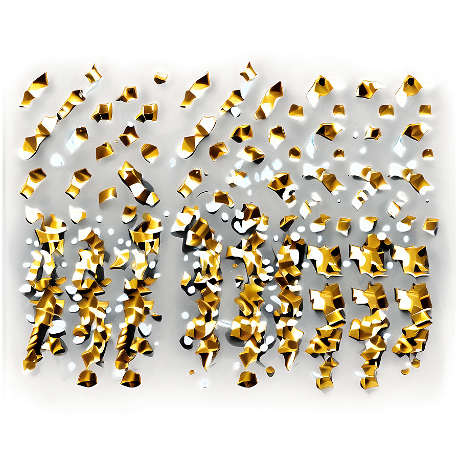 Sparkling Gold Confetti Png 05252024 PNG Image