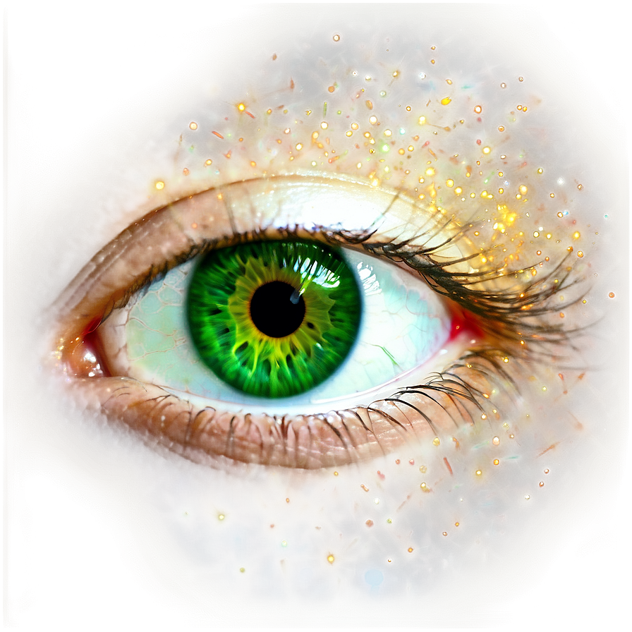 Sparkling Green Eye Png 06262024 PNG Image