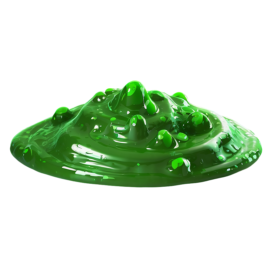 Sparkling Green Slime Png Xkh PNG Image