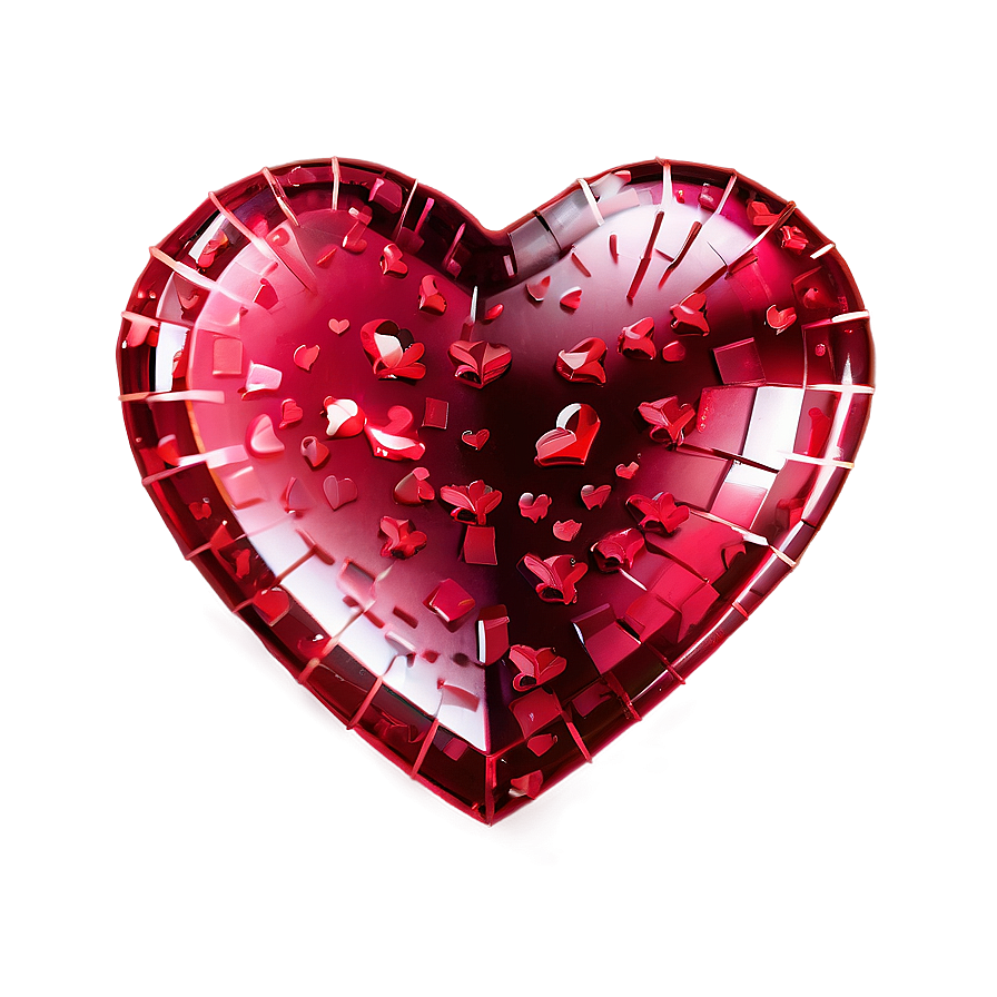 Sparkling Hearts Png 92 PNG Image