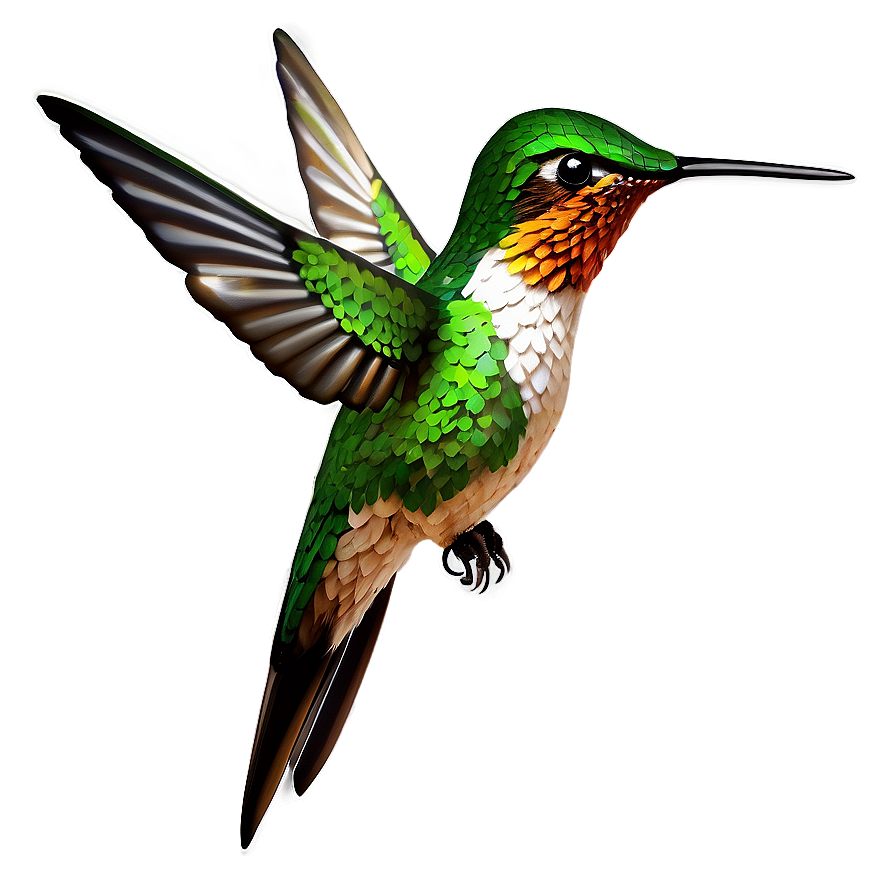 Sparkling Hummingbird Png Ioc77 PNG Image