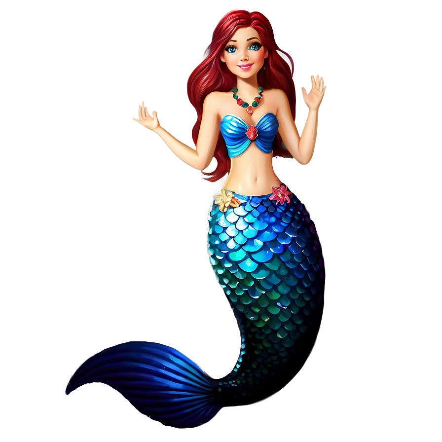 Sparkling Mermaid Png Cxv PNG Image