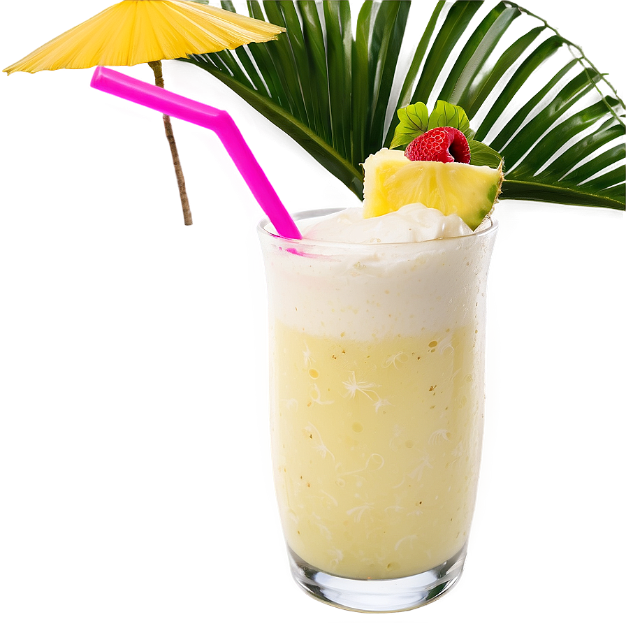 Sparkling Pina Colada Surprise Png Tav PNG Image