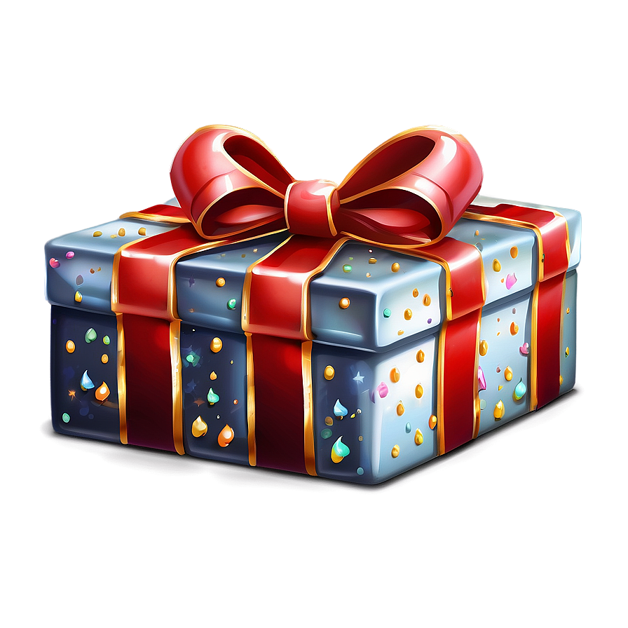 Sparkling Present Png Qmp23 PNG Image