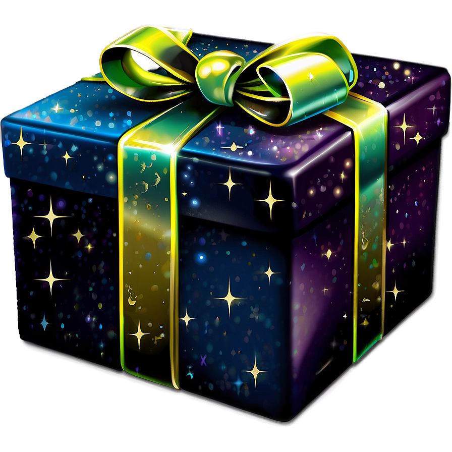 Sparkling Present Png Xts PNG Image