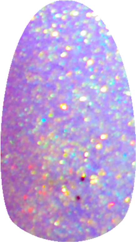 Sparkling Purple Egg Glitter Overlay PNG Image