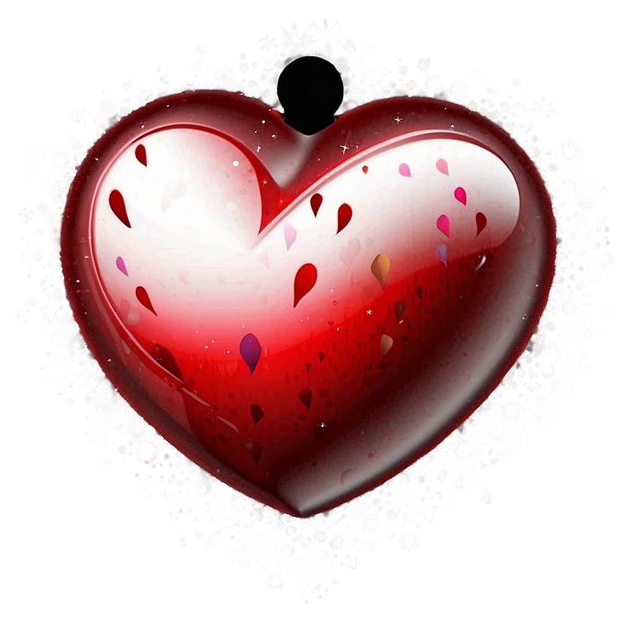 Sparkling Red Heart Png Yjf74 PNG Image