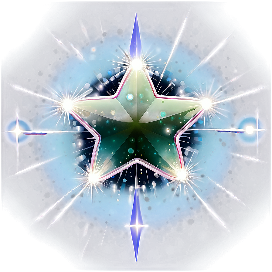 Sparkling Rounded Star Png Psw PNG Image