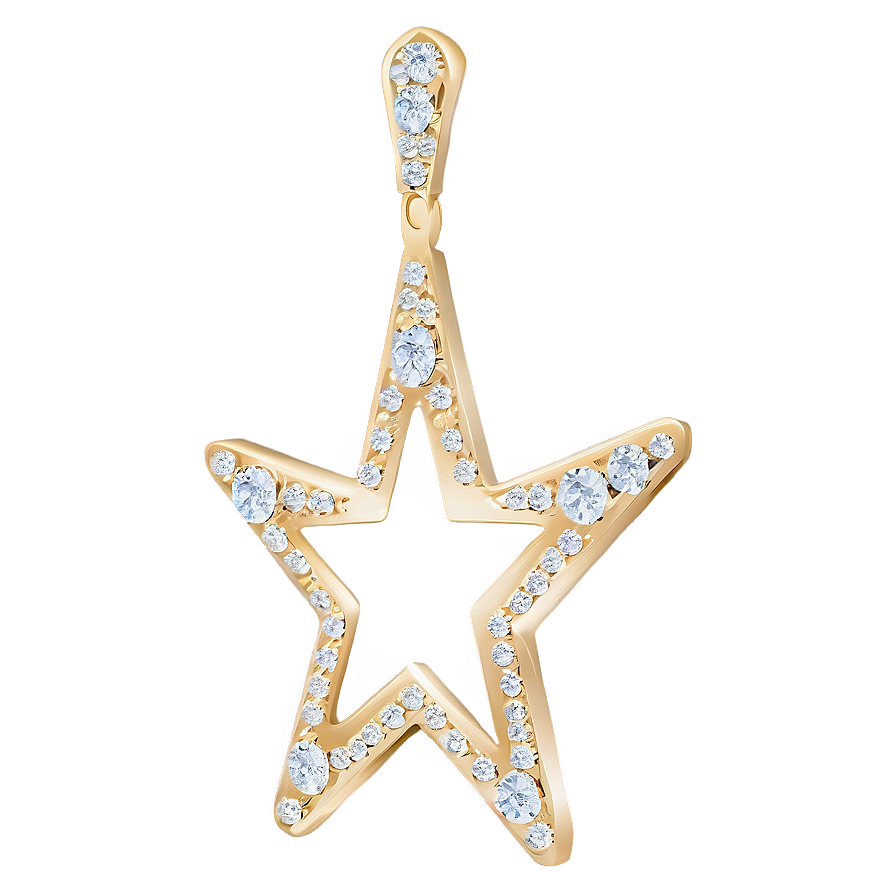 Sparkling Star Outline Png Yps87 PNG Image