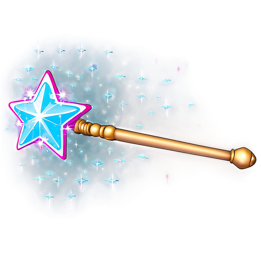 Sparkling Star Wand Png Wbd PNG Image