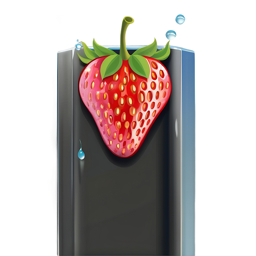 Sparkling Strawberry Png 05042024 PNG Image