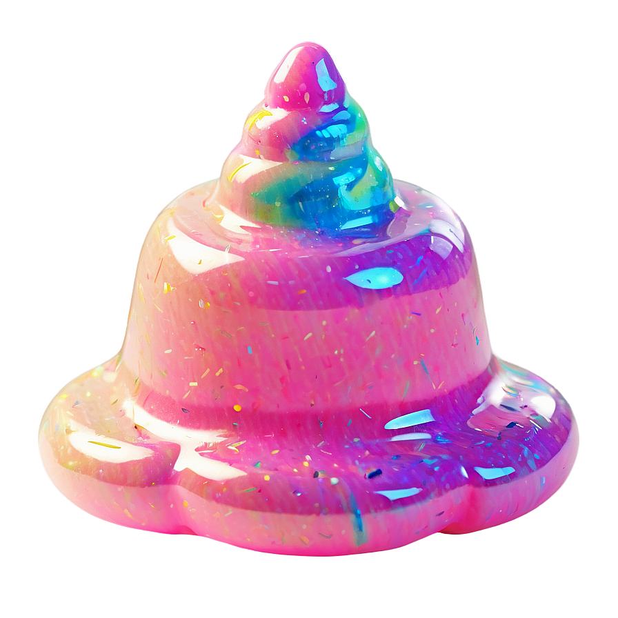 Sparkling Unicorn Slime Png Rav36 PNG Image