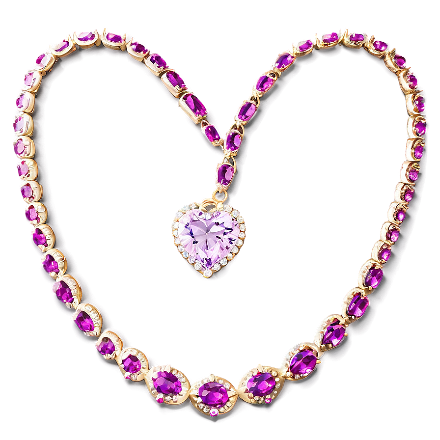 Sparkling Valentines Jewelry Png Kha PNG Image