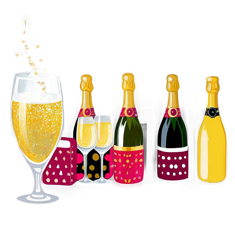 Sparkling Wine Celebration Png Lhe PNG Image