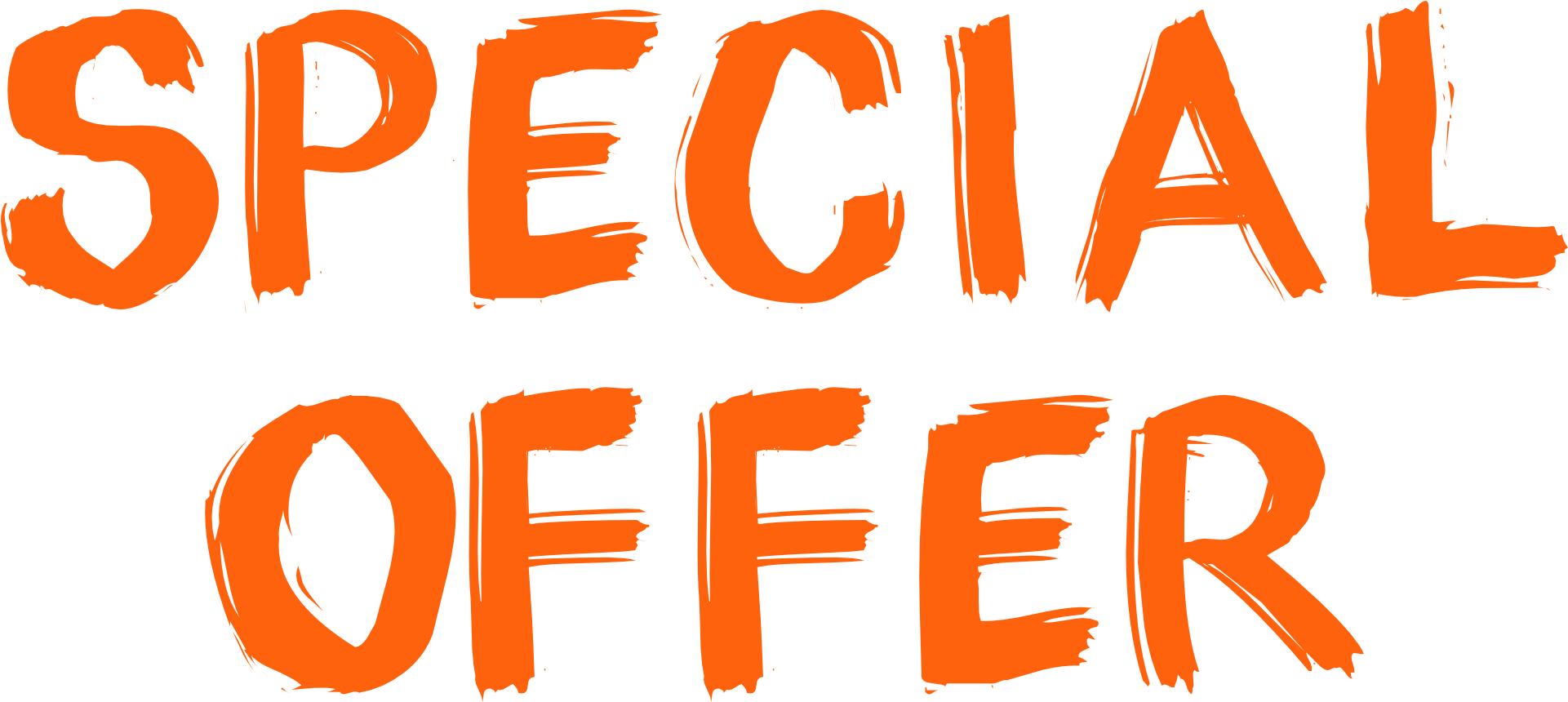 Special Offer Text Graphic PNG Image