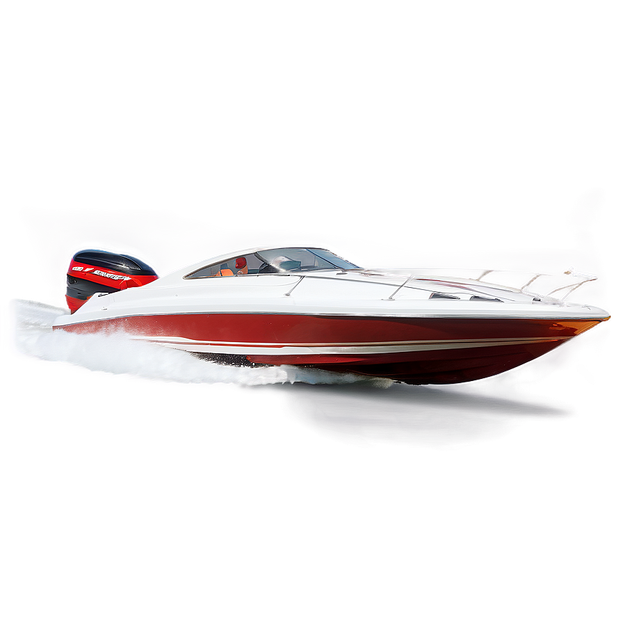 Speed Boat On Water Png Dar PNG Image