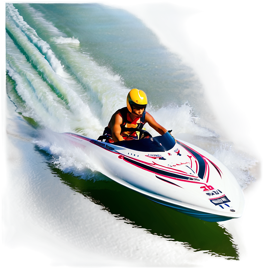 Speed Boat Racing Png Ftw72 PNG Image