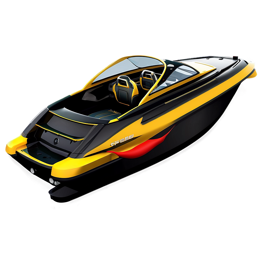 Speed Boat Silhouette Png Jwu49 PNG Image