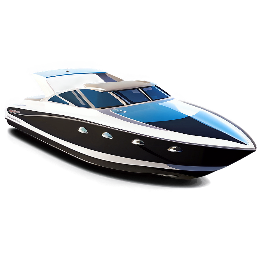 Speed Boat Vector Png Huh61 PNG Image