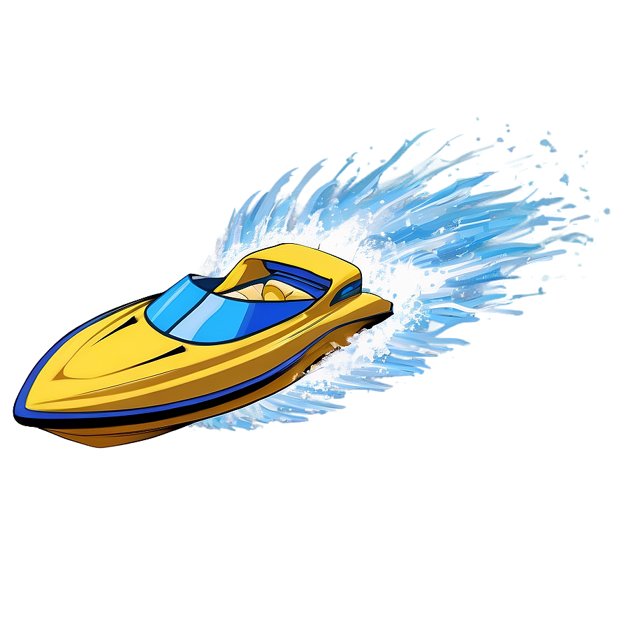 Speed Boat Wave Splash Png Our PNG Image