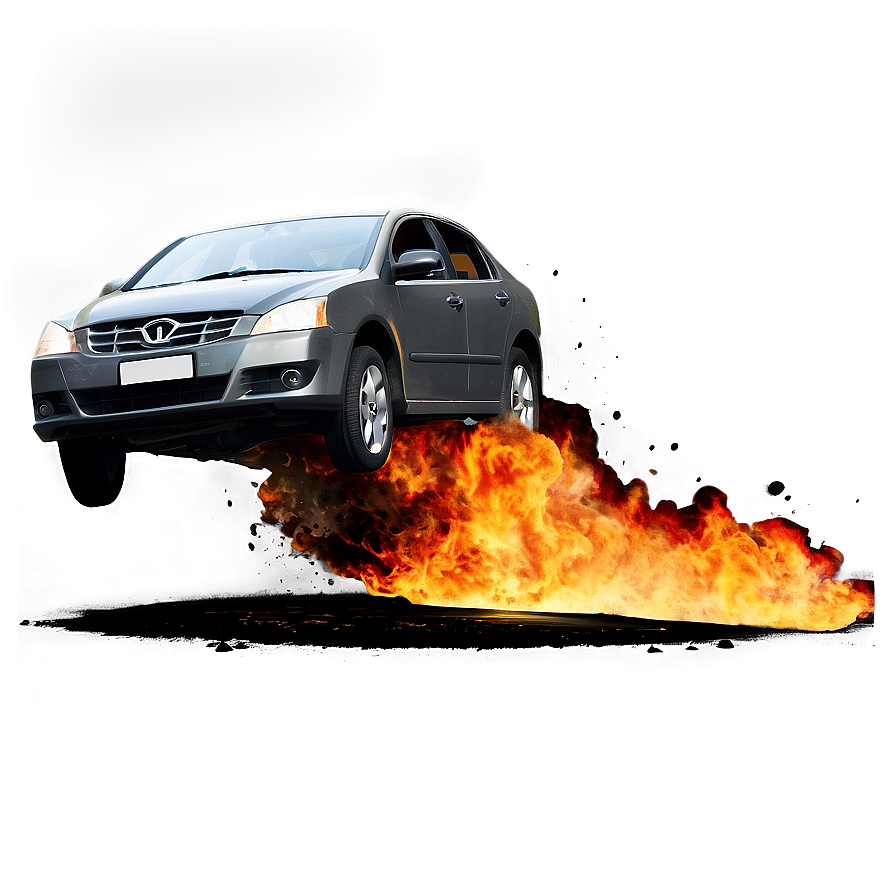 Speeding Car Crash Png 06112024 PNG Image