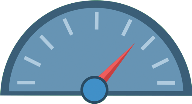 Speedometer Indicator Graphic PNG Image