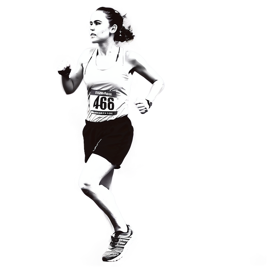 Speedy Runner Silhouette Png Mow PNG Image