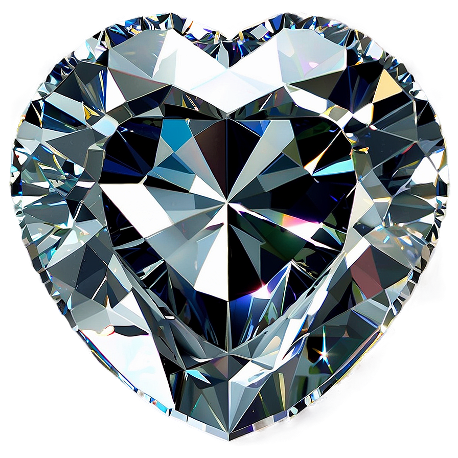 Spellbinding Diamond Heart Vision Png 06262024 PNG Image