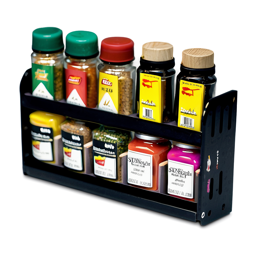 Spice Rack Cabinet Png Kja PNG Image