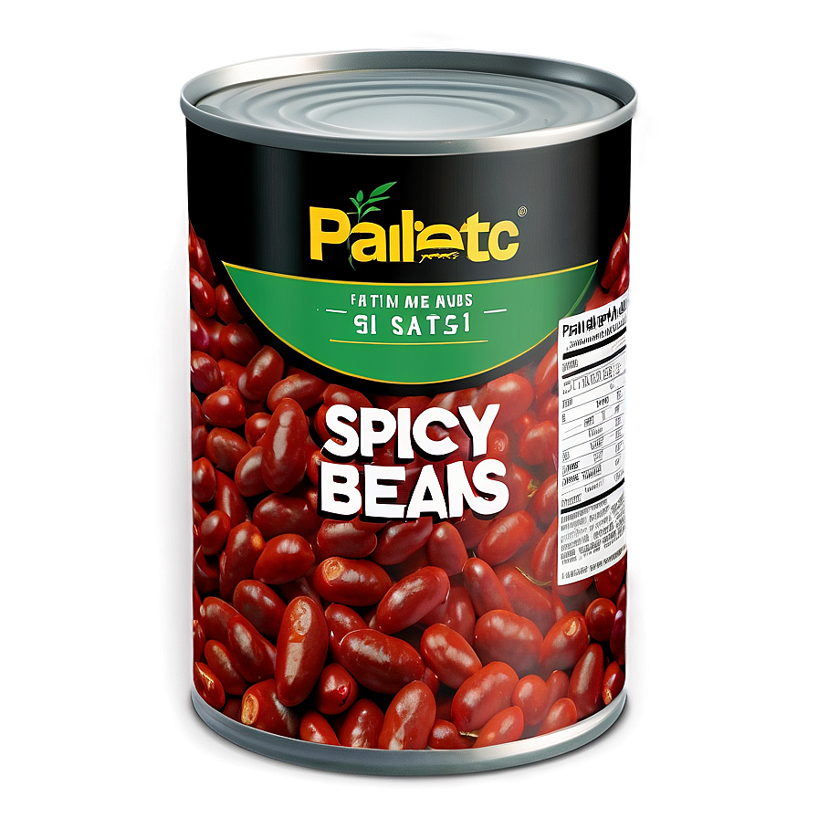 Spicy Beans Can Png Tyi PNG Image