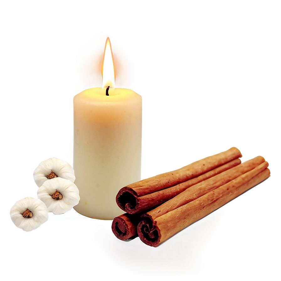 Spicy Cinnamon Candle Png Wqd PNG Image