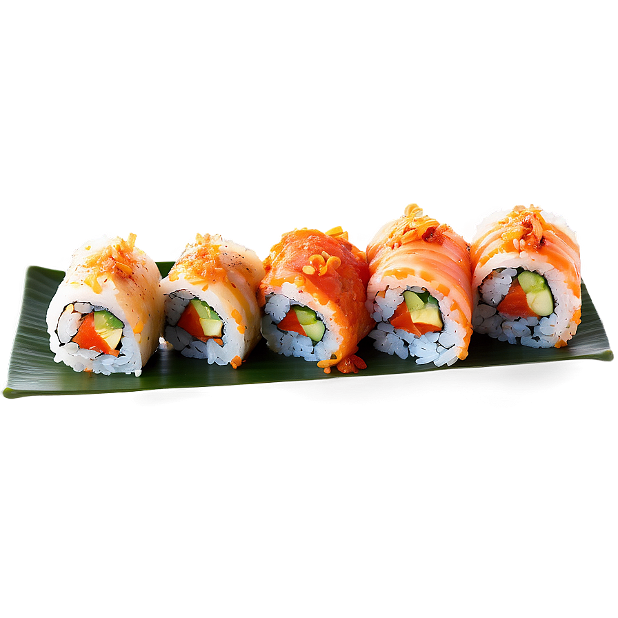 Spicy Crab Sushi Roll Png Oql44 PNG Image