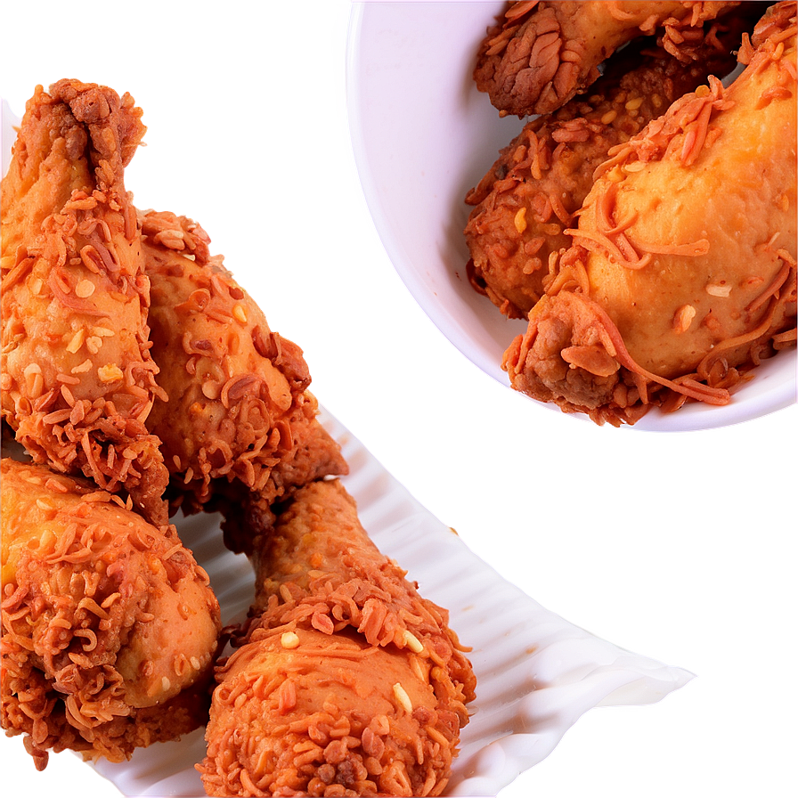 Spicy Fried Chicken Png Nxv34 PNG Image