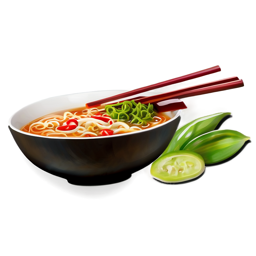 Spicy Ramen Bowl Png Tmm43 PNG Image