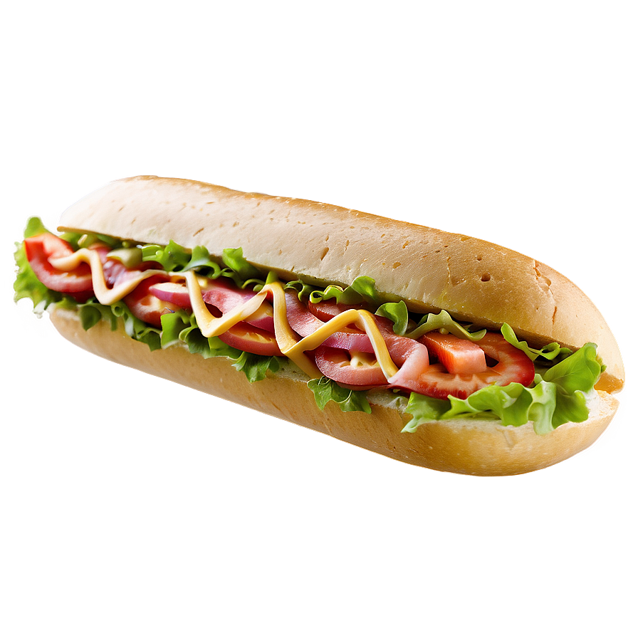 Spicy Sub Sandwich Png Jjb PNG Image