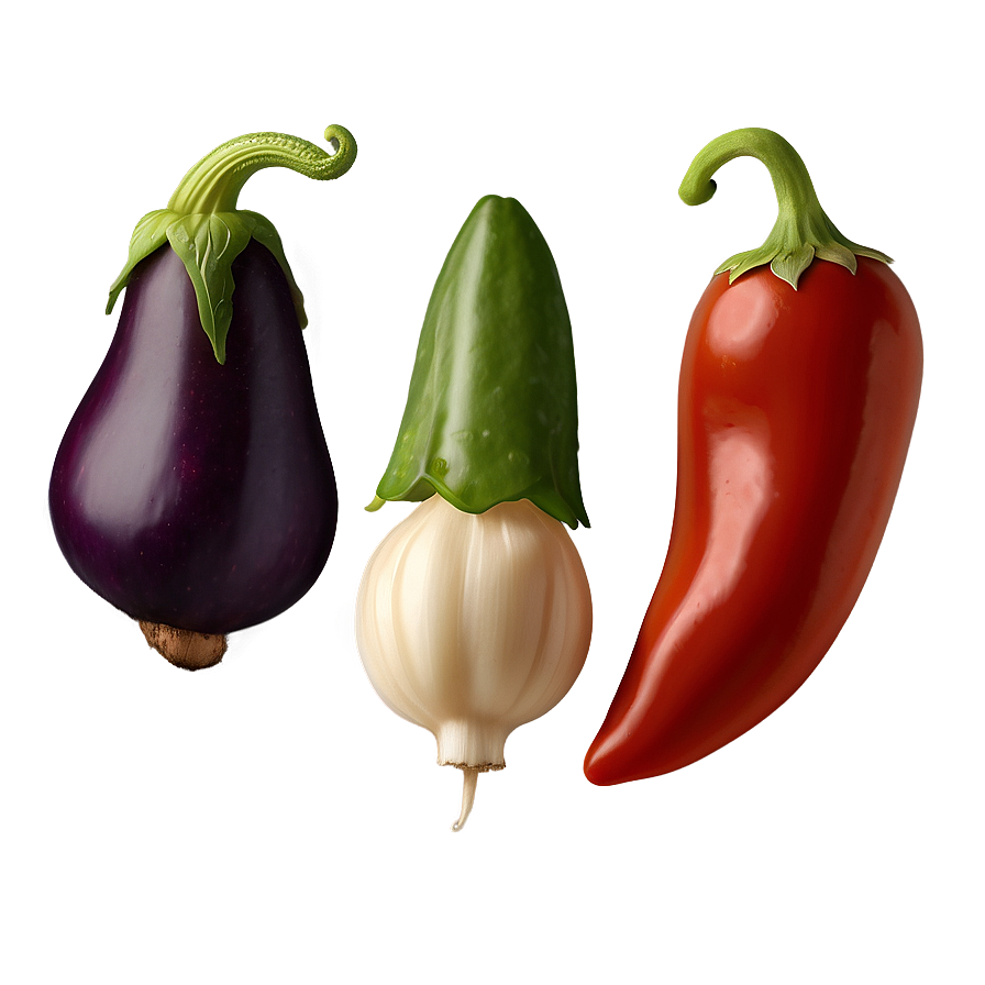 Spicy Vegetables Png Dfh29 PNG Image