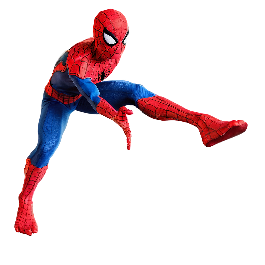 Spider-man Action Pose Png Nct PNG Image