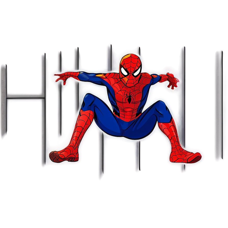 Spider Man In New York Png Skw56 PNG Image