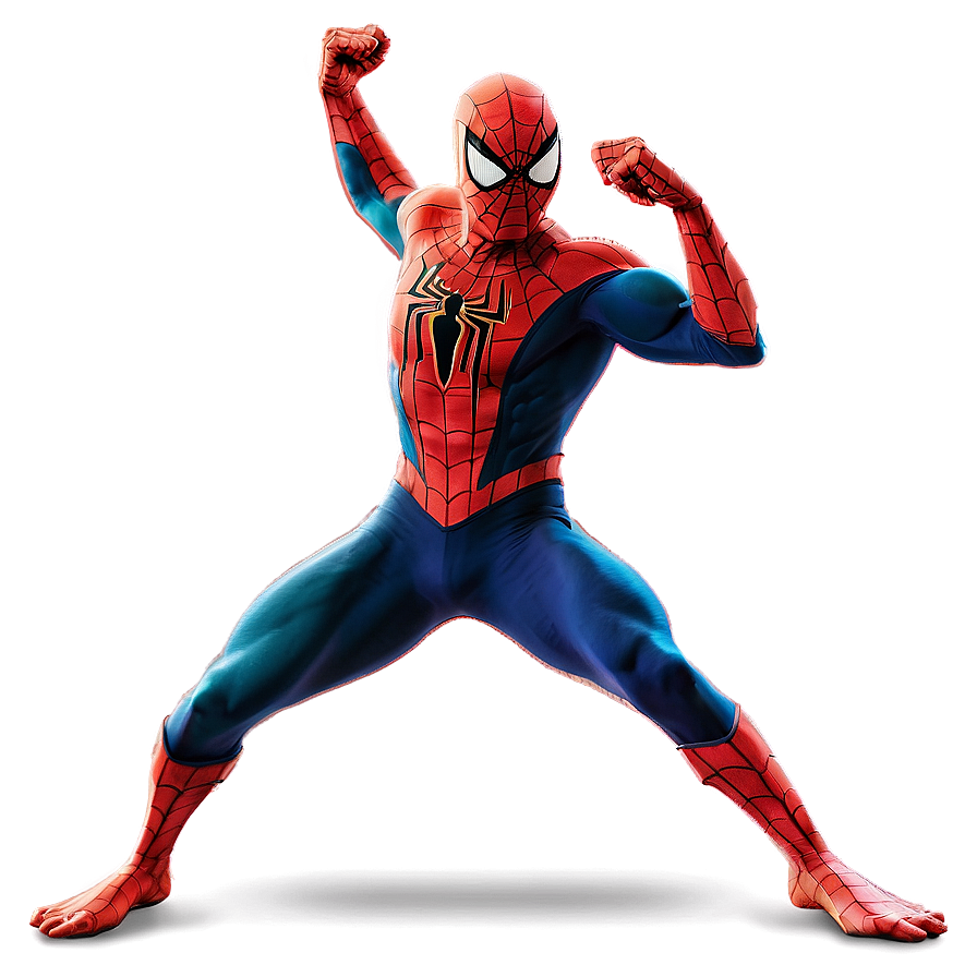 Spiderman Fight Pose Transparent Png 22 PNG Image