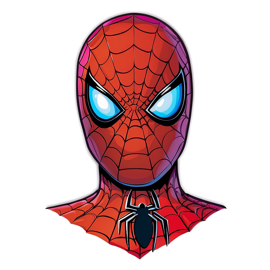 Spiderman Transparent Drawing Png 05262024 PNG Image