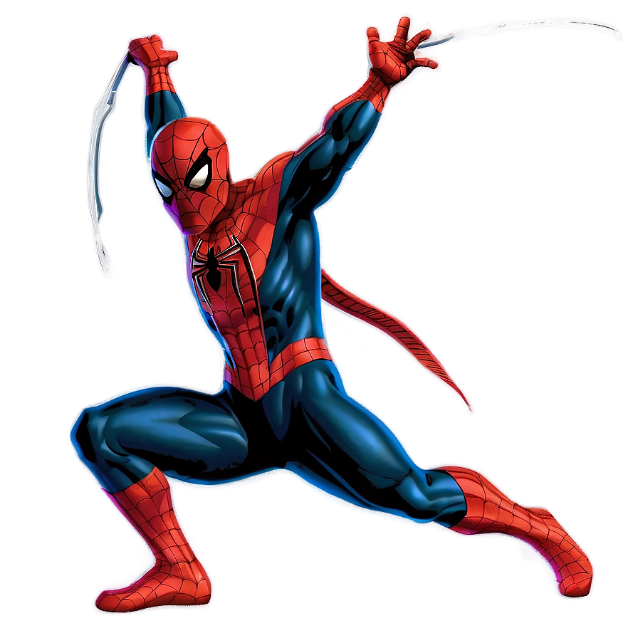 Spiderman Transparent Pose Png Irc PNG Image