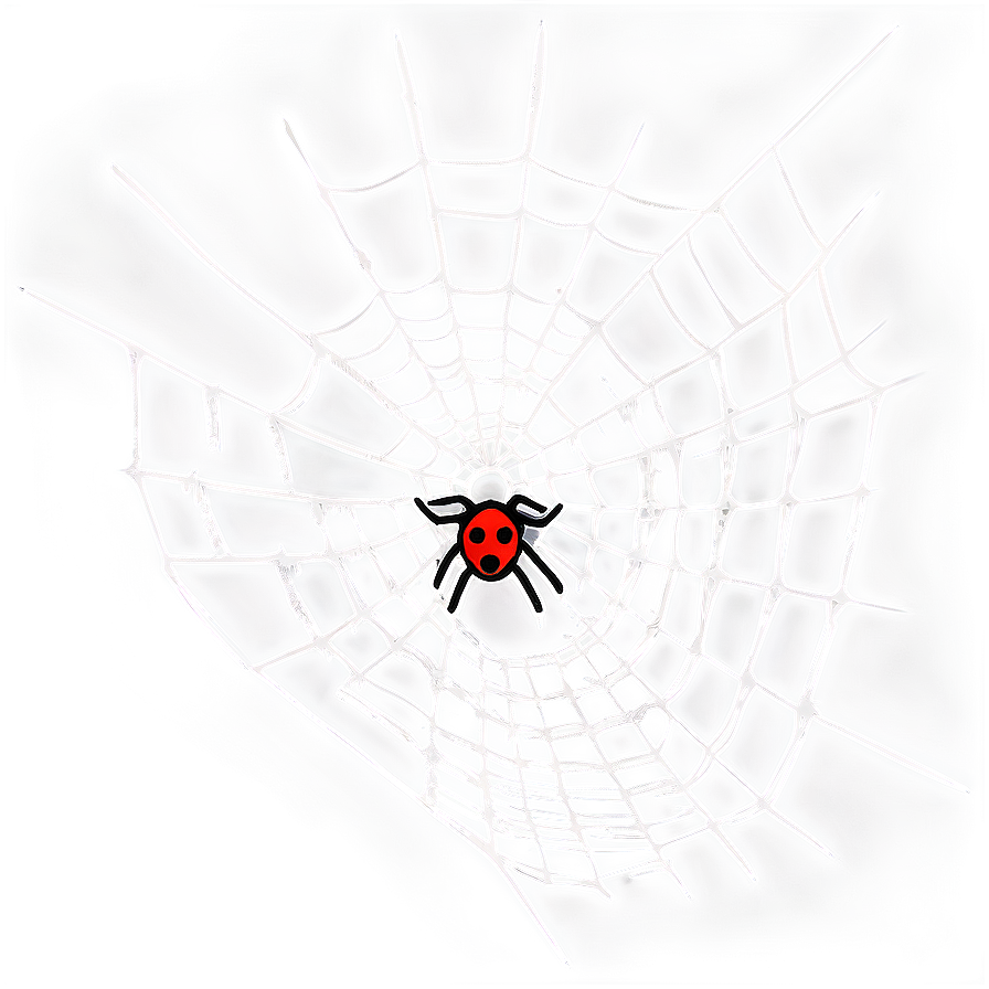 Spideron Web Artistic Render PNG Image