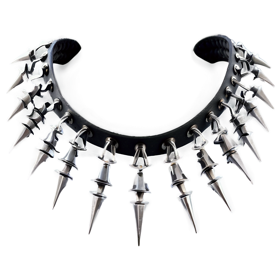 Spiked Choker For Costume Party Png Dsw79 PNG Image