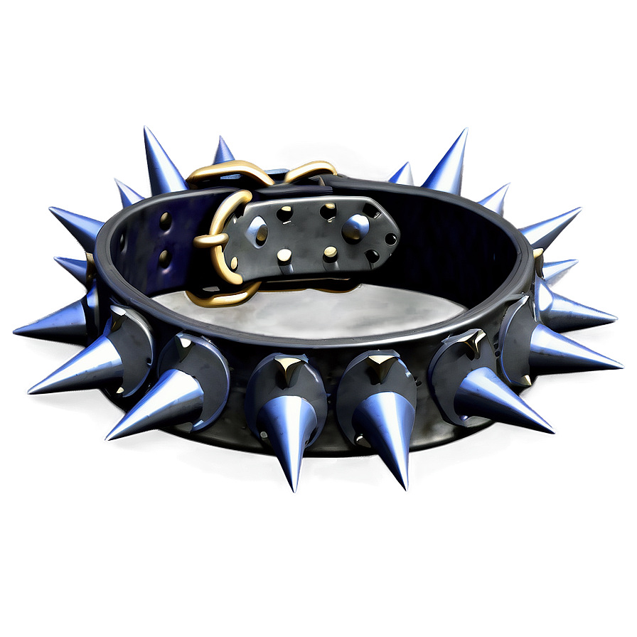 Spiked Collar Detail Png Alv PNG Image