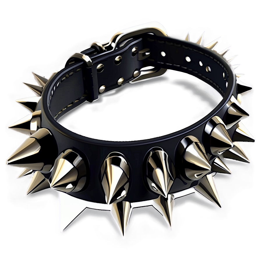 Spiked Collar Illustration Png Rsg23 PNG Image