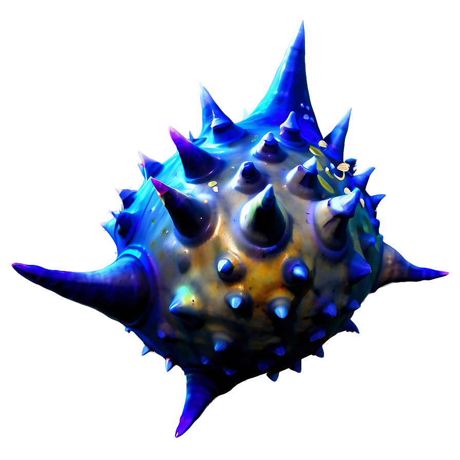 Spikes Underwater Creatures Png Ibs PNG Image