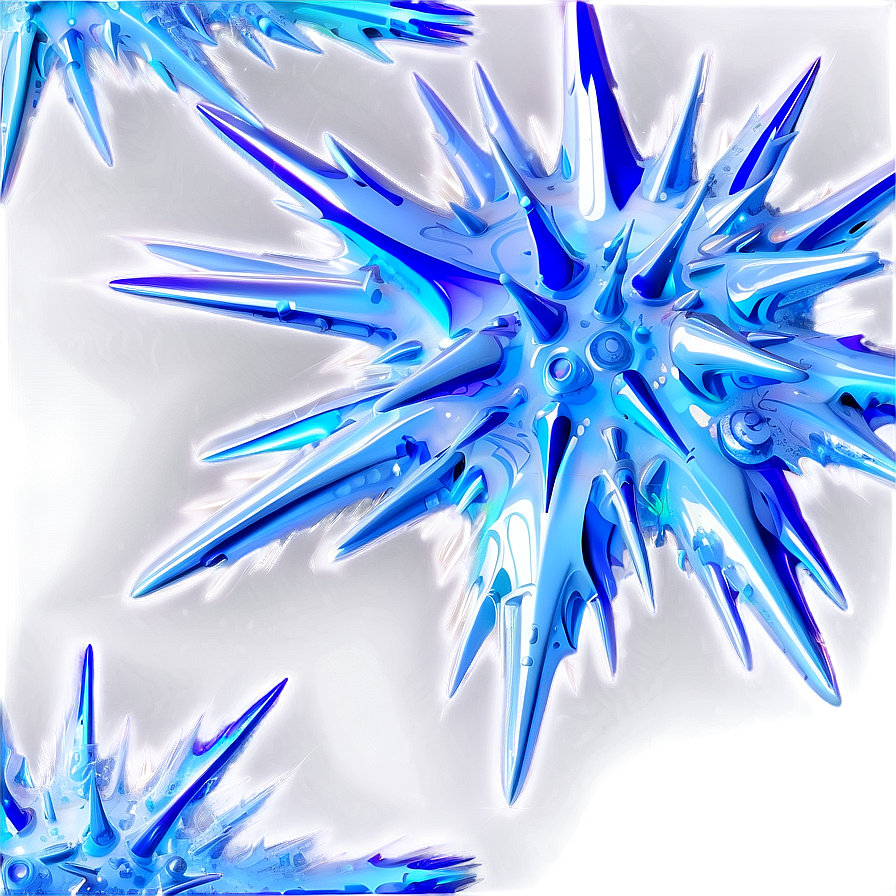 Spiky Ice Crystals Png Vpg47 PNG Image