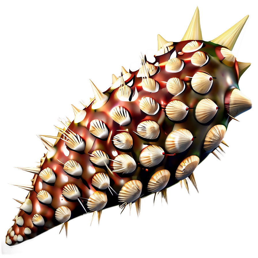 Spiky Shell Texture Png 06122024 PNG Image